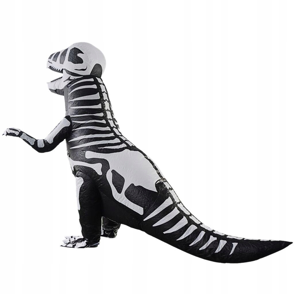 Nafukovací kostým v tvare dinosaura pre